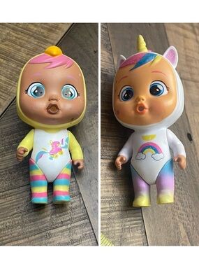 Cry Babies Magic Tears dolls, specifically from the Dress Me Up Storyland series